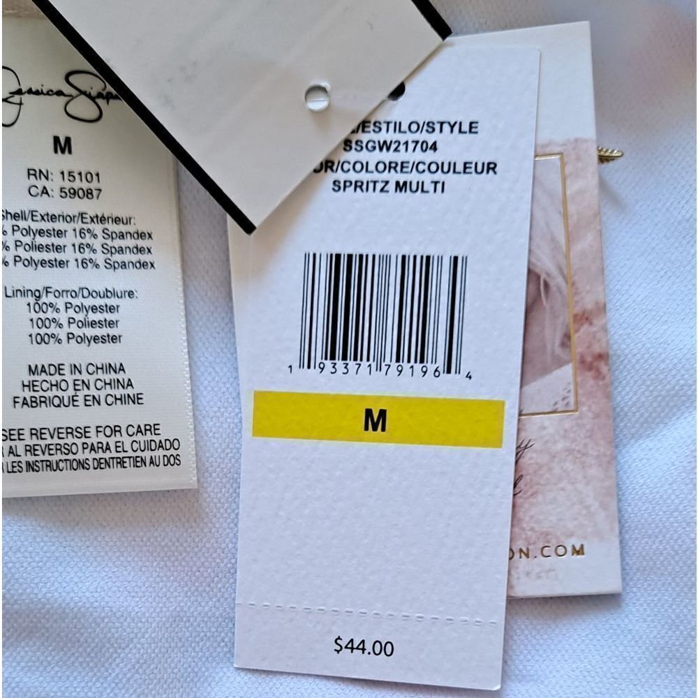 Jessica Simpson Bikini Bottom Spritz Multi Medium - Picture 5 of 9